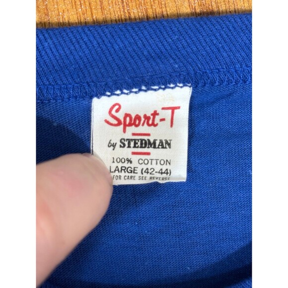 Vintage Indiana State Police Alliance Chase‎ 1979 3.6 Mile Run Shirt Large L USA - Picture 5 of 8